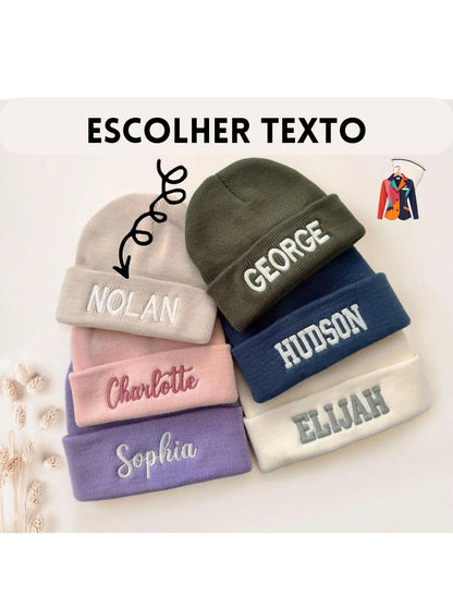 Gorro bordado personalizado